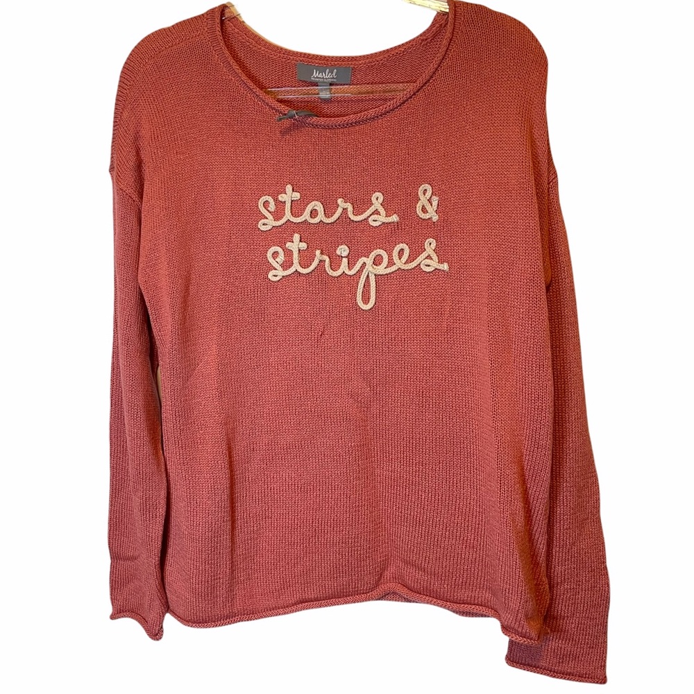 NWT Stars and Stripes sweater